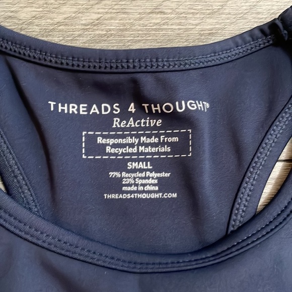 T4T,‎ Threads 4 Thoughts, NWT, Core Reactive Racerback Sports Bra, Size small - Picture 2 of 4